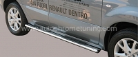 Seitenschwelle -Trittbretter ovall für Renault Koleos ab 2008-