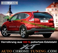 Edelstahl Heckbügel für Honda CR-V ab 2012 -